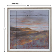 Uttermost Dawn On The Hills Landscape Framed Print