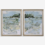Uttermost Far Away View Set of 2 Framed Prints