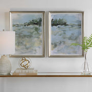Uttermost Far Away View Set of 2 Framed Prints