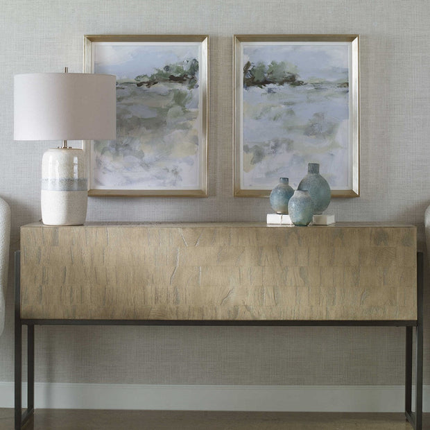 Uttermost Far Away View Set of 2 Framed Prints