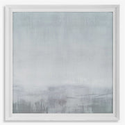 Uttermost Fate Neutral Light Gray and White Framed Print