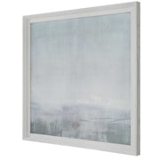 Uttermost Fate Neutral Light Gray and White Framed Print