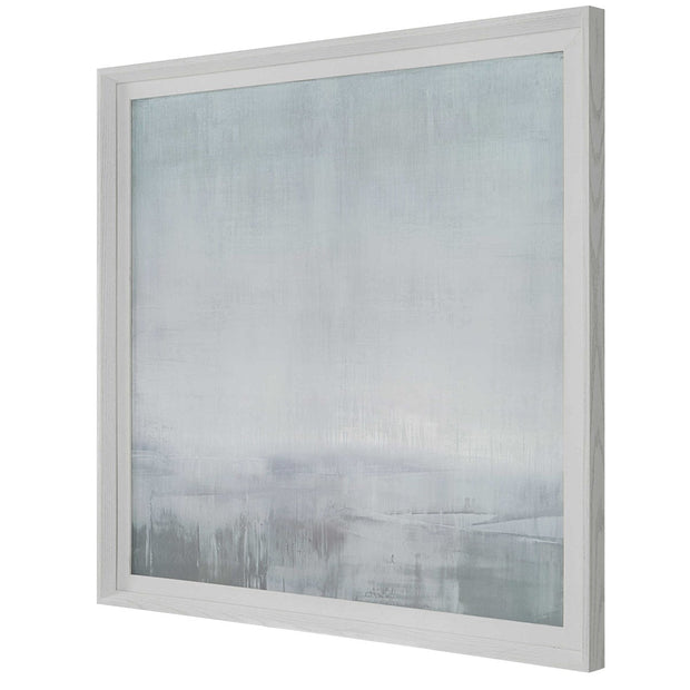 Uttermost Fate Neutral Light Gray and White Framed Print