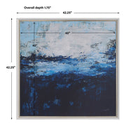 Uttermost Escape Cobalt Blue Framed Print