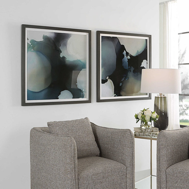 Uttermost Telescopic Set of 2 Modern Framed Prints