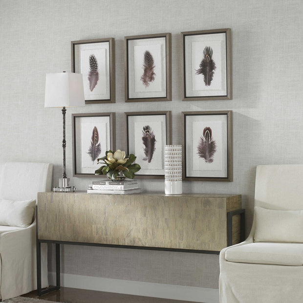Uttermost Birds Of A Feather Set of 6 Framed Prints