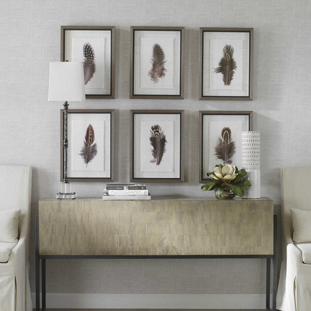 Uttermost Birds Of A Feather Set of 6 Framed Prints