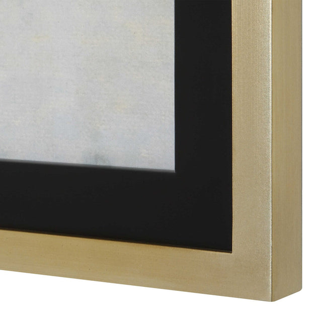 Uttermost Gilded Horizon Abstract Landscape Framed Print