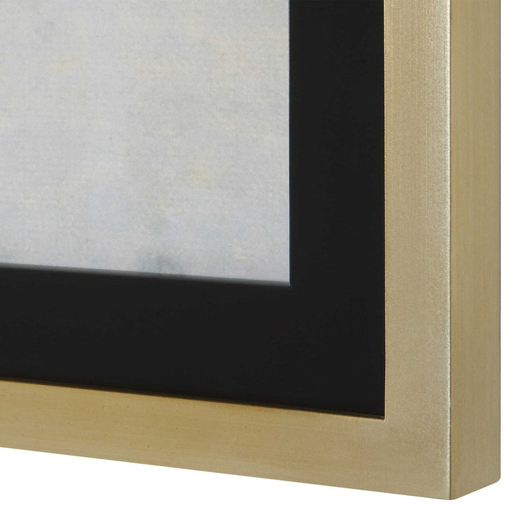 Uttermost Gilded Horizon Abstract Landscape Framed Print