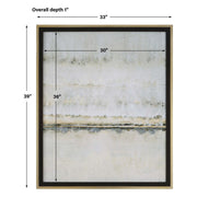 Uttermost Gilded Horizon Abstract Landscape Framed Print
