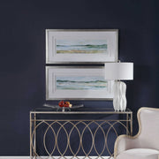 Uttermost Panoramic Seascape Set of 2 Framed Prints