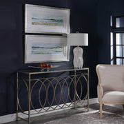 Uttermost Panoramic Seascape Set of 2 Framed Prints