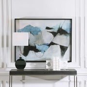 Uttermost Winter Crop Modern Abstract Framed Print