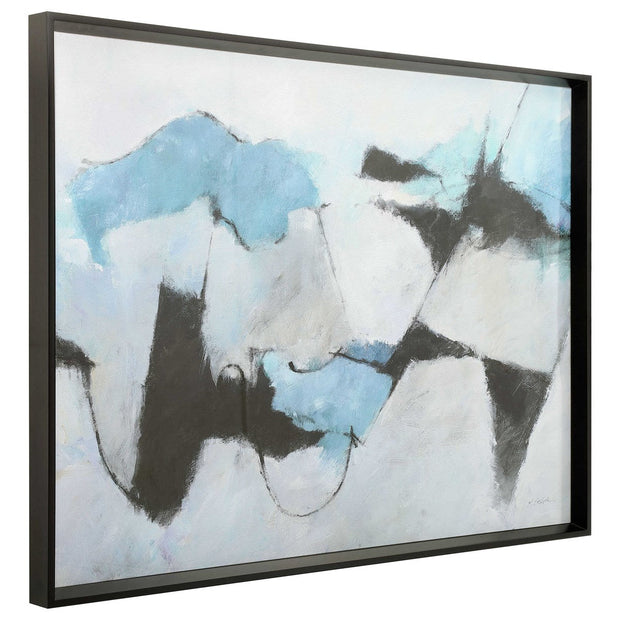 Uttermost Winter Crop Modern Abstract Framed Print