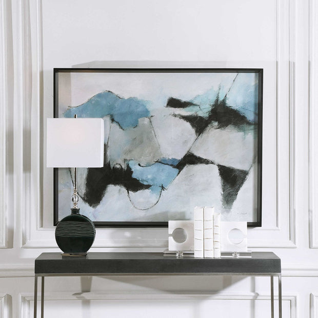 Uttermost Winter Crop Modern Abstract Framed Print