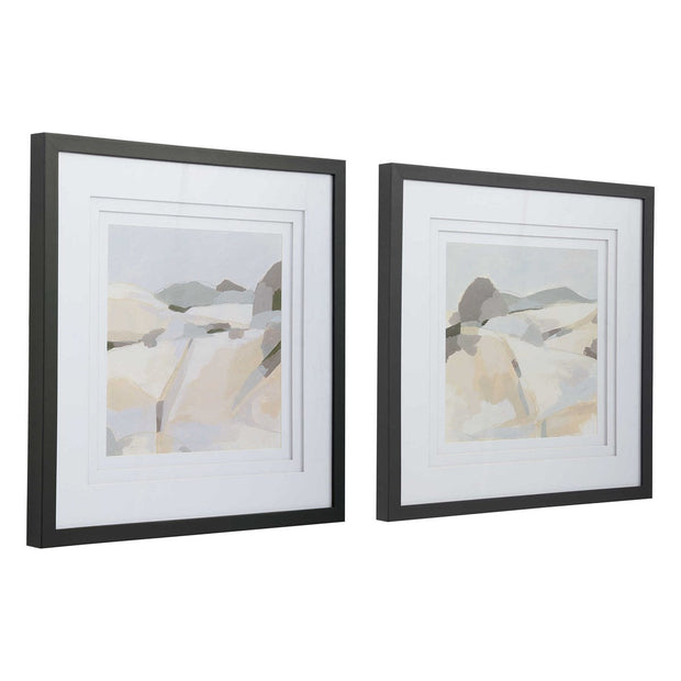 Uttermost Western Landscape Set of 2 Framed Prints