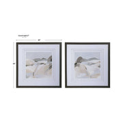 Uttermost Western Landscape Set of 2 Framed Prints