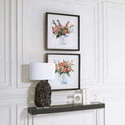 Uttermost Fresh Flowers Set of 2 Framed Prints