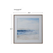 Uttermost Surf And Sand Coastal Framed Print