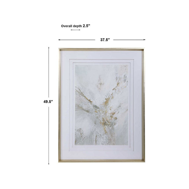Uttermost Ethos Neutral Abstract Framed Print