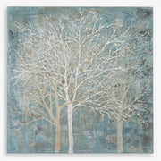 Uttermost Muted Silhouette Landscape Hand Painted Canvas