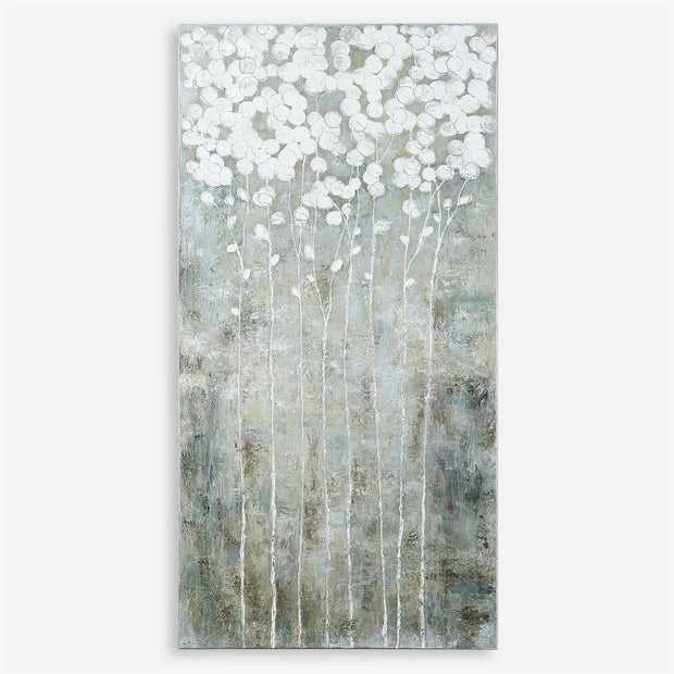 Uttermost Cotton Florals Contemporary Hand Painted Canvas