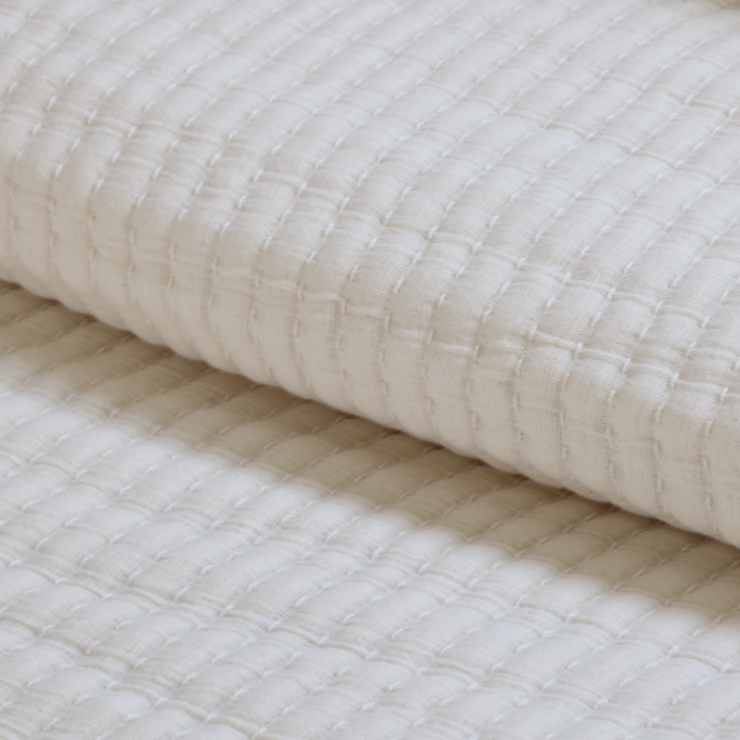Pom Pom at Home Vancouver Cream Coverlet and Pillow Shams ~ Available in Twin, Queen and King Sizes