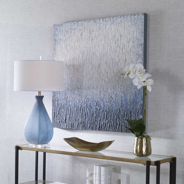 Uttermost Outside The Window Hand Painted Canvas