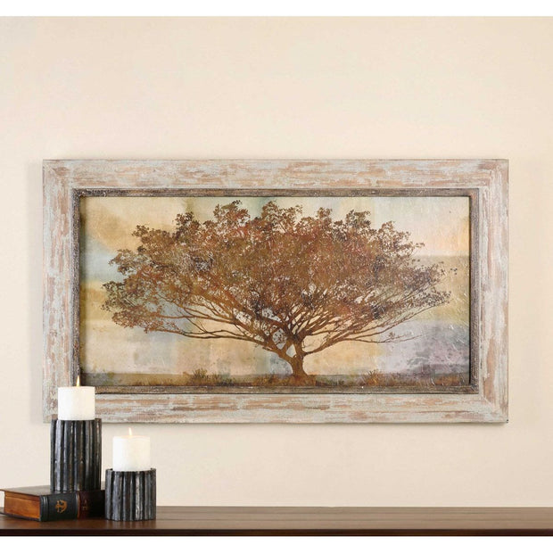 Uttermost Autumn Radiance Marula Tree Sepia Oil Reproduction