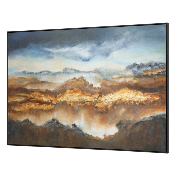 Uttermost Valley Of Light Hand Painted Canvas