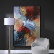 Uttermost Summer Sunset Abstract Hand Painted Canvas