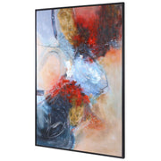 Uttermost Summer Sunset Abstract Hand Painted Canvas