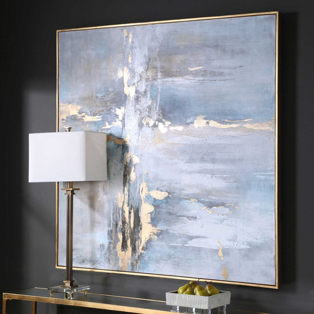 Uttermost Road Less Traveled Hand Painted Canvas
