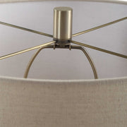 Casa Bella Living Textured Rich Moss Green Glazed Ceramic Lamp
