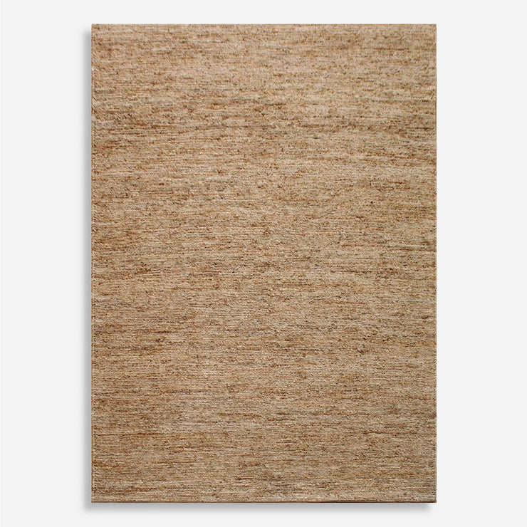 Uttermost Makula Hand Knotted Natural Jute Rug ~ 6' v 9'