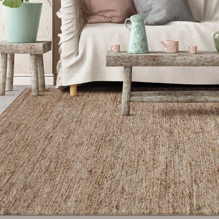 Uttermost Makula Hand Knotted Natural Jute Rug ~ 6' v 9'