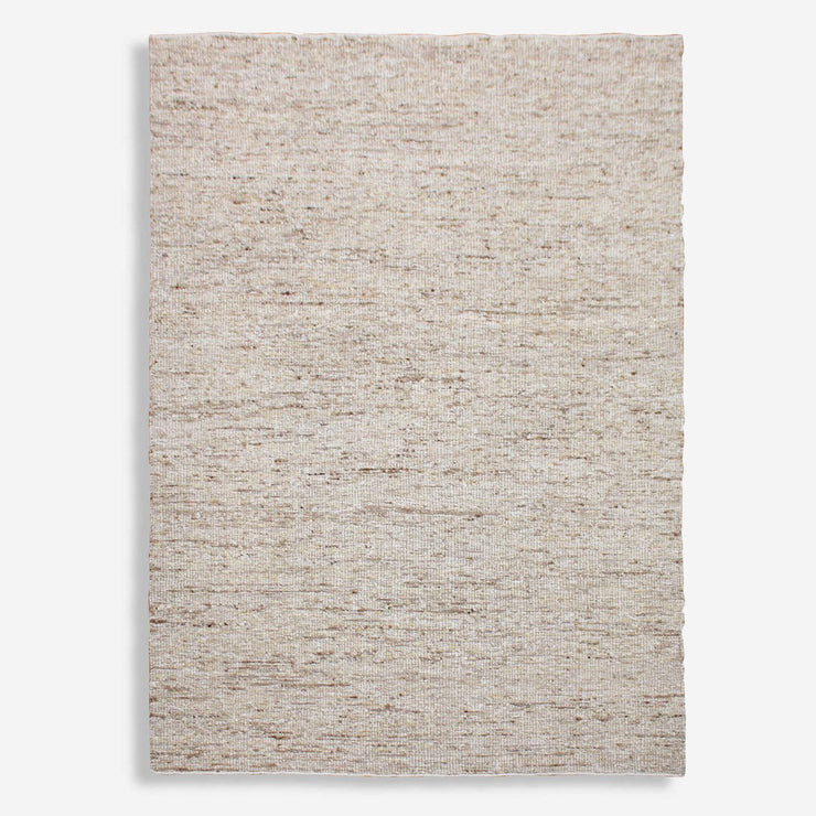 Uttermost Rafael Hand Knotted Ivory Wool and Natural Jute Rug ~ 6' x 9'
