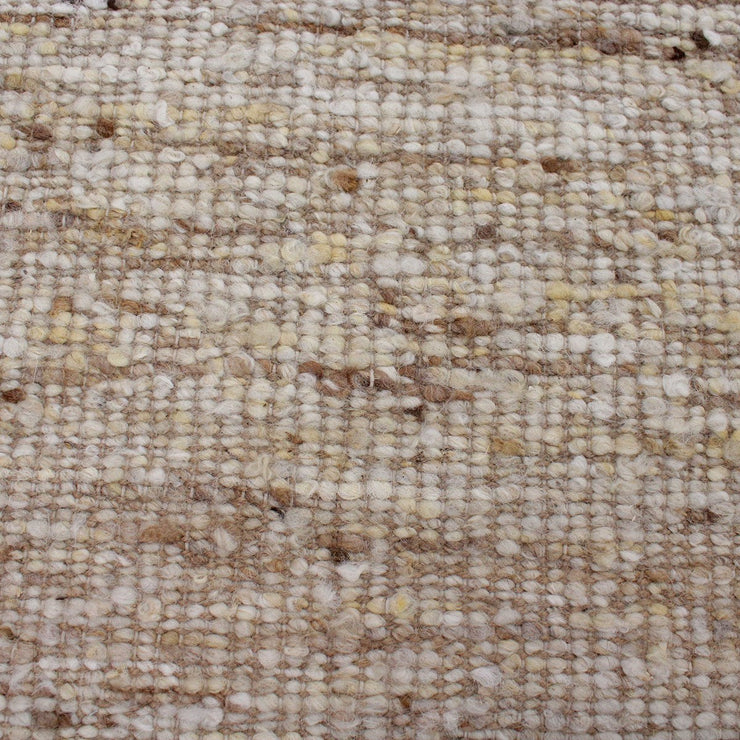 Uttermost Rafael Hand Knotted Ivory Wool and Natural Jute Rug ~ 6' x 9'