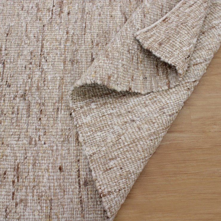 Uttermost Rafael Hand Knotted Ivory Wool and Natural Jute Rug ~ 6' x 9'