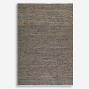 Uttermost Tobais Hand Woven Leather and Natural Hemp Rug ~ 5' x 8'