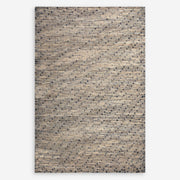 Uttermost Imara Hand Woven Natural Hemp and Navy Wool Rug ~ 8' x 10'