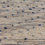 Uttermost Imara Hand Woven Natural Hemp and Navy Wool Rug ~ 5' x 8'