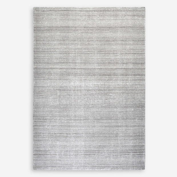 Uttermost Medanos Woven Gray Wool Rug ~ 5' x 8'