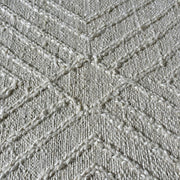 Uttermost Aledo Hand Woven Ivory Raised Geometric Pattern Rug ~ 6 x 9