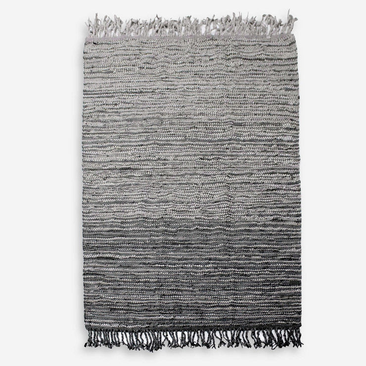 Uttermost Kirvin Hand Woven Taupe and Rustic Charcoal Rug ~ 9' x 12'