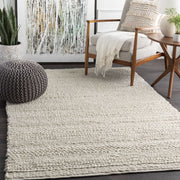 Uttermost Clifton Hand Woven Ivory Wool Rug ~ 10' x 14'