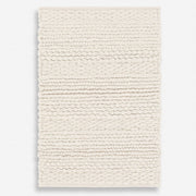 Uttermost Clifton Hand Woven Ivory Wool Rug ~ 9' x 13'