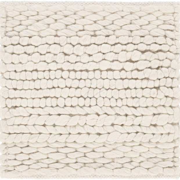 Uttermost Clifton Hand Woven Ivory Wool Rug ~ 5' x 8'