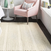 Uttermost Clifton Hand Woven Ivory Wool Rug ~ 10' x 14'