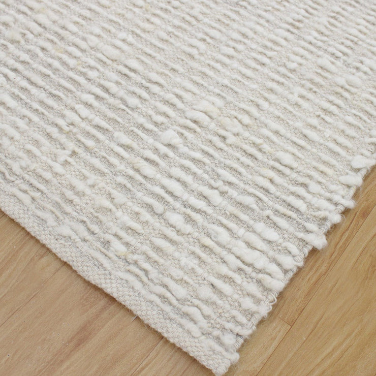 Uttermost Lovelle Hand Woven Ivory Wool Rug ~ 9' x 12'